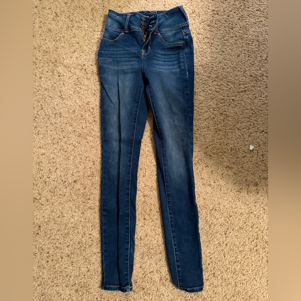 Women's Blue Skinny Jeans